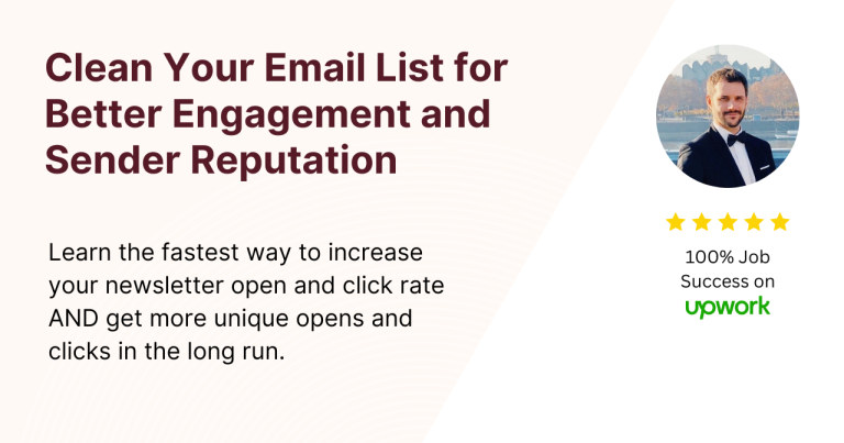 Clean Your Email List for Better Engagement and Sender Reputation