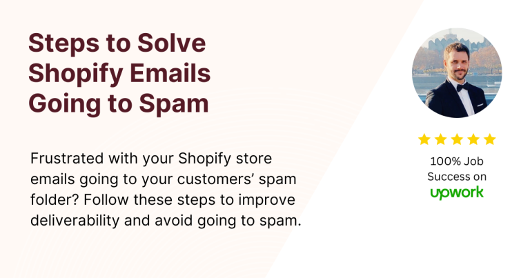 Steps to Solve Shopify Emails Going to Spam